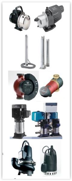 Pumpe za vodu, hidroforske posude i pribor