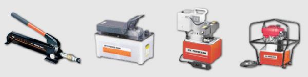 Hidraulične pumpe (700bara): ručne, elektro i zračno hidraulične