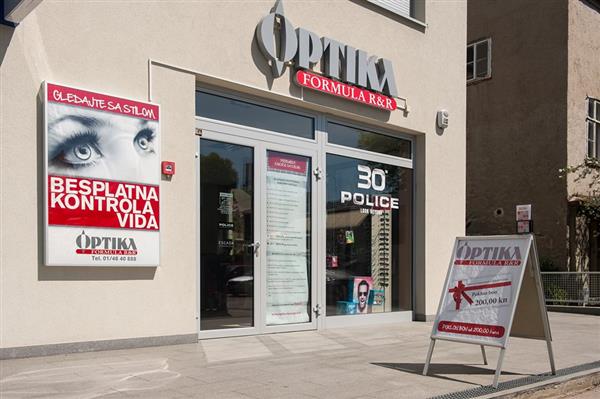 Optika FORMULA R&R Zagreb-Majstorski obrt, optometrija, centar za slabovidne