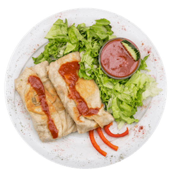 Chimichanga bancheros