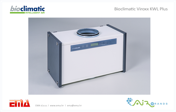 Ionizator zraka Bioclimatic Viroxx KWL Plus