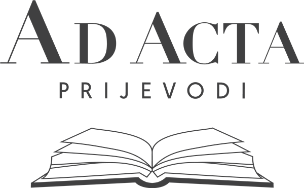 Prevoditeljska agencija Ad Acta prijevodi