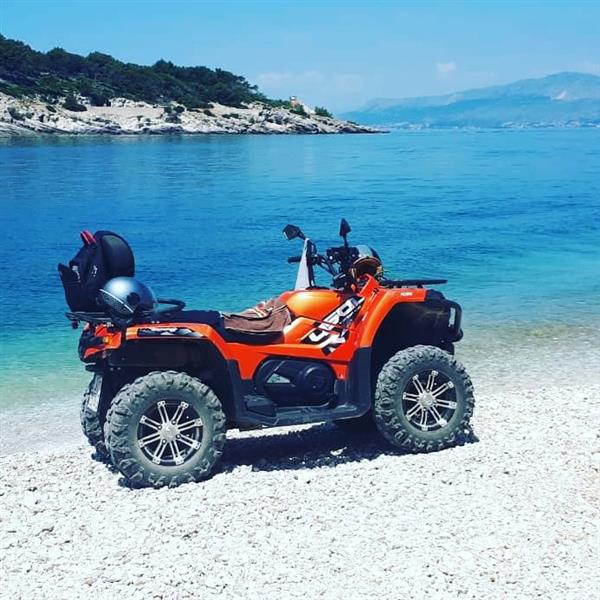 Island Brač is full with hidden bays and beaches, rent a quad and discover them all. 