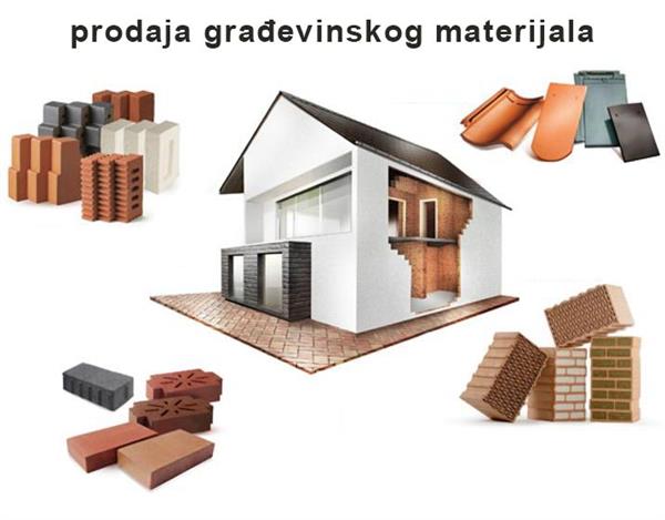 Velik izbor građevinskog materijala i opreme za građenje, adaptaciju i uređenje doma.