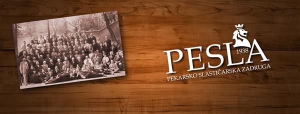 Pesla je najstarija hrvatska pekarsko-slastičarska zadruga osnovana davne 1938. godine