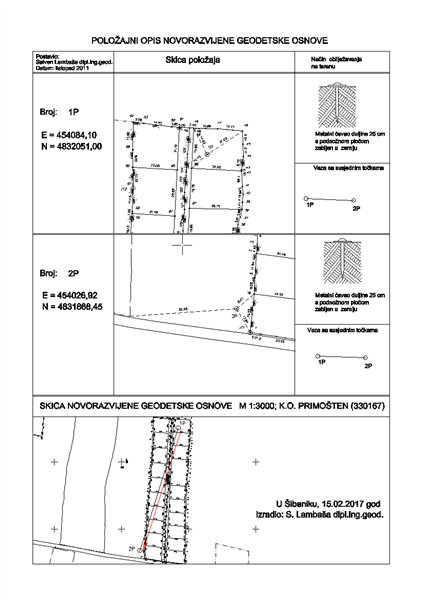 PARCELACIJSKI ELABORAT - PODJELA ZEMLJIŠTA