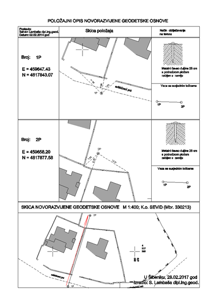ELABORAT UCRTAVANJE OBJEKATA