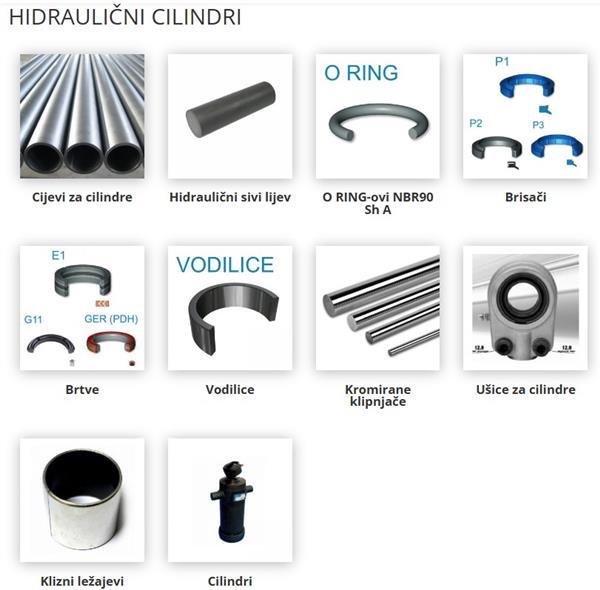 HIDRAULIČNI CILINDRI