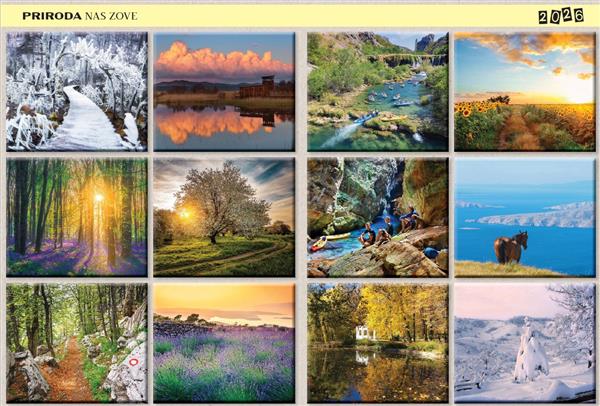 Zidni kalendari s rotacijskim krugom