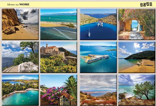 Zidni kalendari s rotacijskim krugom