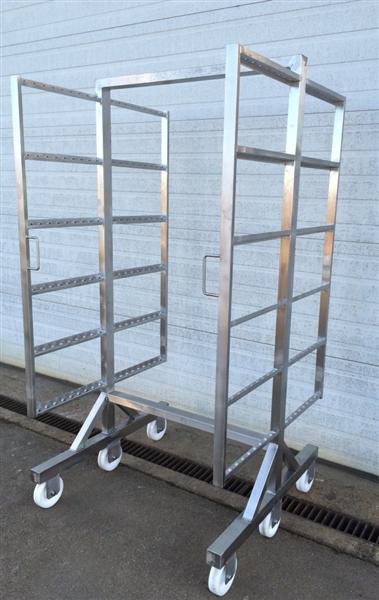 Inox kolica za dimljenje