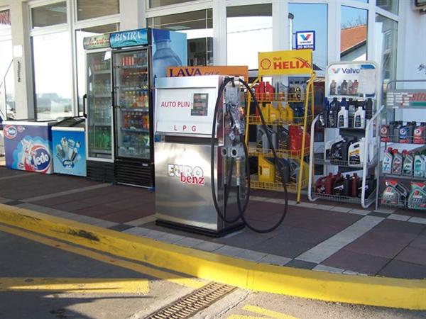 Prodaja auto plina-Benzinska postaja EURO BENZ