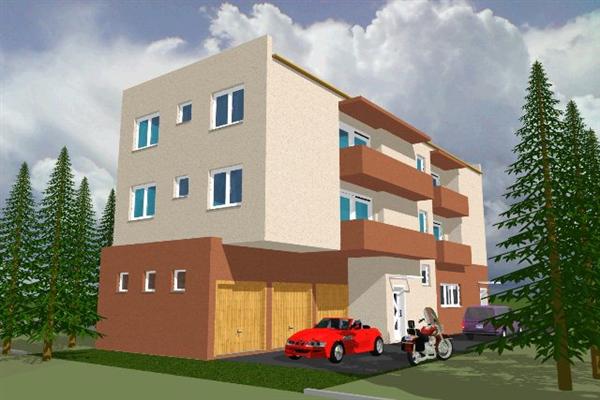 Višeobiteljska stambeno-poslovna građevina