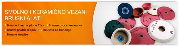 Smolno i keramično vezani brusni alati
