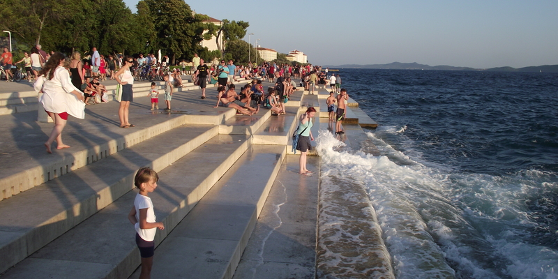 Zadar, Morske orgulje