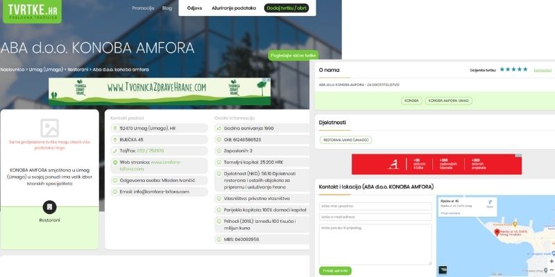 Besplatan pis tvrtke/obrta na tvrtke.hr