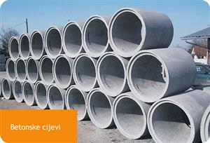 BETON KUKEC d.o.o. Proizvodnja betona i betonskih proizvoda BETONSKE CIJEVI