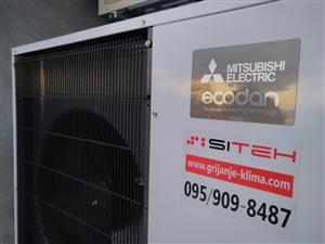 SITEH d.o.o. centralno grijanje, peći na pelete, klima uređaji DIZALICE TOPLINE MITSUBISHI ECODAN