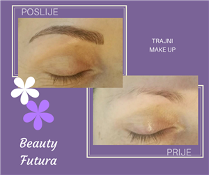 BEAUTY FUTURA STUDIO LJEPOTE vl. Dijana Šnjarić Šalajić - Trajni make up Rijeka JAPANSKO ISCRTAVANJE OBRVA