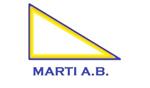 MARTI A. B. d.o.o. Staklarstvo MARTI AB logo