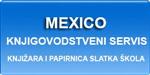 MEXICO, obrt za ugostiteljstvo, trgovinu i usluge, vl. Daniela Škaro - Knjigovodstveni servis MEXICO - Knjižara SLATKA ŠKOLA logo