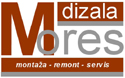 MORES DIZALA d.o.o. SERVIS DIZALA ZAGREB logo