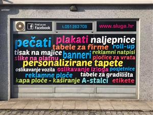 SLUGA d.o.o. Sluga Print NALJEPNICE