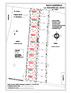 URED OVLAŠTENOG INŽENJERA GEODEZIJE SLAVEN LAMBAŠA dipl.ing.geod. PARCELACIJSKI ELABORAT