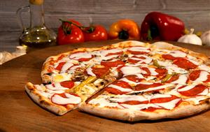 PIZZERIA MIRAKUL-Ukusna Pizza Split PIZZA PICANTE