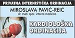 PRIVATNA INTERNISTIČKA ORDINACIJA MIROSLAVA PAVIĆ REIĆ, dr.med.spec.interne medicine, subspecijalist kardiolog logo