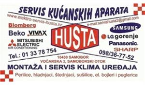 ELEKTRO SERVIS HUSTA, VL. NIKOLA HUSTA - SERVIS KUĆANSKIH APARATA I KLIMA UREĐAJA SERVIS KLIMA UREĐAJA 