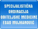 SPECIJALISTIČKA ORDINACIJA OBITELJSKE MEDICINE ESAD MUJKANOVIĆ dr.med.spec.obiteljske medicine logo