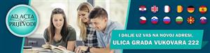 AD ACTA PRIJEVODI d.o.o. - SUDSKI TUMAČ - PREVODITELJ SUDSKI TUMAČ ZA ENGLESKI NJEMAČKI TALIJANSKI SRPSKI RUMUNJSKIJEZIK
