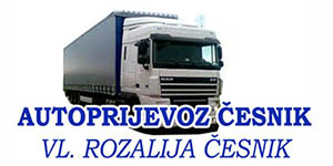 AUTOPRIJEVOZ ČESNIK, VL. ROZALIJA ČESNIK TRANSPORT ROBE I TERETA