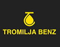 TROMILJA BENZIN d.o.o. Benzinska postaja - Dostava lož ulja - Caffe bar Auto bar logo