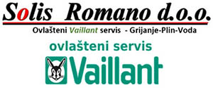 SOLIS ROMANO d.o.o. Ovlašteni Vaillant servis  - grijanje, plin, voda VOĐENJE PUTNIH NALOGA, LOKO VOŽNJE