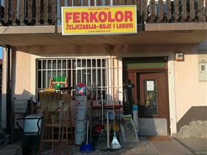 TRGOVAČKI OBRT FERKOLOR, VL. DRAŽEN BUKOVAC - željezarija - boje i lakovi ŽELJEZARIJA